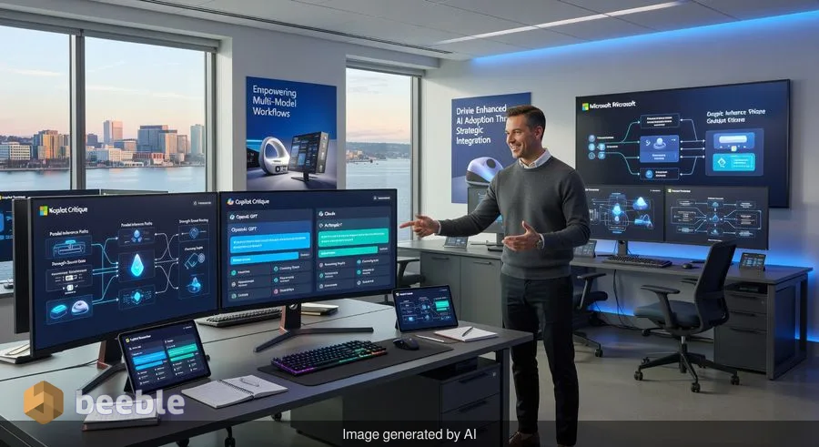 Enamat kui üksainus aju: miks Microsofti üleminek mitmemudelpõhisele tehisintellektile on sinu tööpäeva jaoks oluline