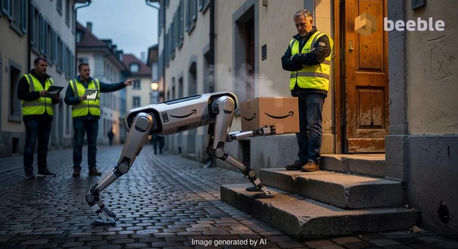 Au-delà du trottoir : Pourquoi Amazon vient de mettre quatre pattes sur votre prochain colis