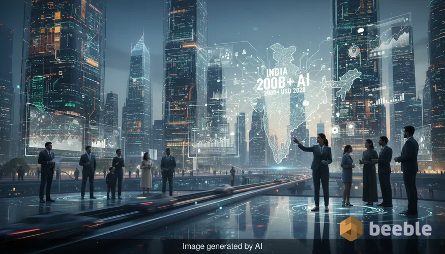Indijas 200 miljardu dolāru mākslīgā intelekta gambīts: globālās skaitļošanas mugurkaula veidošana