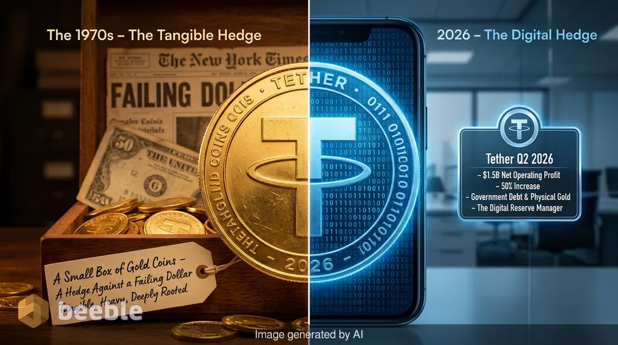 The silent shift from paper dollars to digital gold bars
