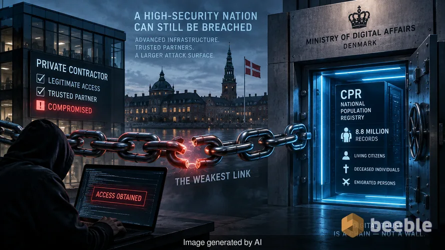 The third-party shortcut that exposed eight million Danish identities