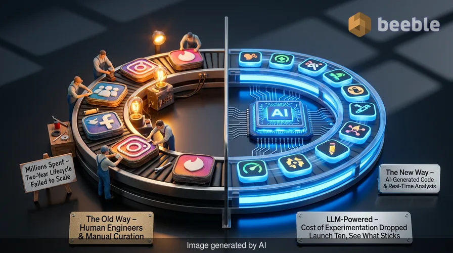 Meta is using AI to turn its failed app factory into a high-speed assembly line