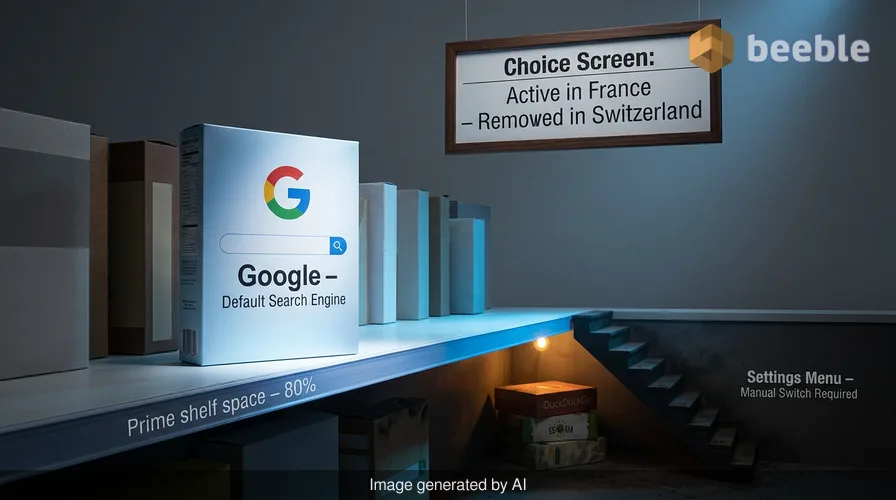 Warum glaubt Google, dass Schweizer Android-Nutzer weniger Suchoptionen benötigen als ihre Nachbarn?