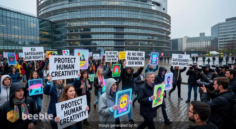 यूरोपीय संसद ने एआई कॉपीराइट के लिए नए युग का संकेत दिया: जनरेटिव मॉडल के युग में रचनाकारों की सुरक्षा