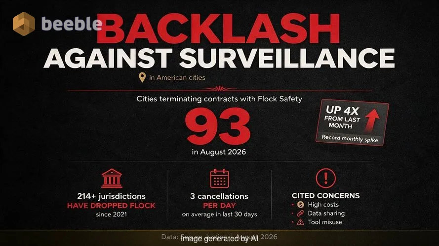 American cities are pulling the plug on Flock Safety cameras at a record pace
