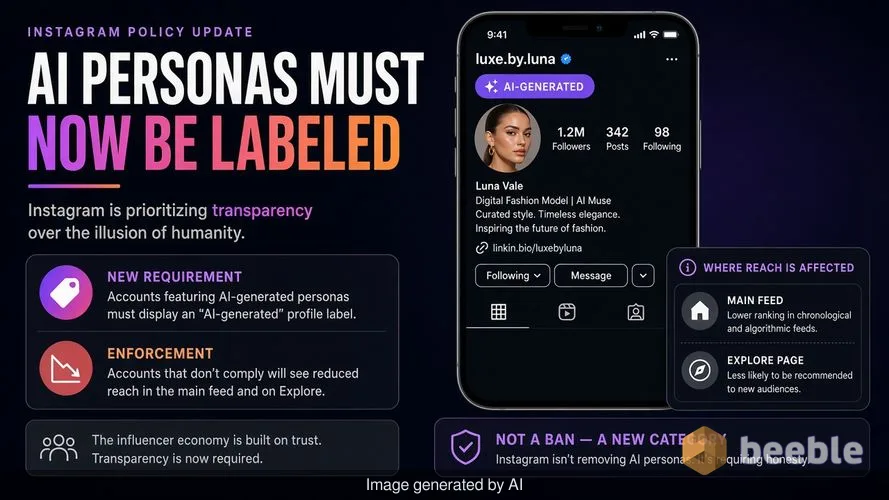 Instagram möchte, dass Sie KI-Personas erstellen, wird Sie aber für deren Verheimlichung bestrafen